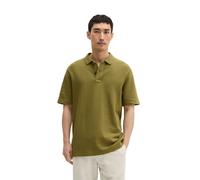 Poloshirt MARC O'POLO "mit feiner Struktur", Herren, Gr. XL, fresh seaweed, Obermaterial: 98% Baumwolle, 2% Elasthan, unifarben, regular fit, Rippbündchen, Shirts (74984961-XL) fresh seaweed