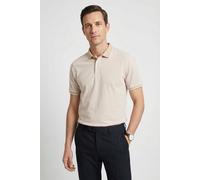Poloshirt MARVELIS, Herren, Gr. M, beige (hellbeige), Obermaterial: 100% Baumwolle, regular fit normal, Bündchen, Shirts Poloshirt, meliert, leicht tailliert (38281017-M)