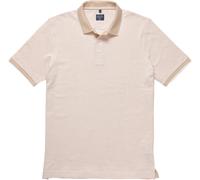 Marvelis Herren Poloshirt Modern Fit Polokragen Einfarbig Hellbeige, Größe:XXL