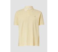 Poloshirt mit kleinem Labelpatch 5XL gelb 2167820.1210.5XL