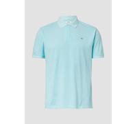 Poloshirt mit kleinem Labelpatch 5XL türkis 2167820.6040.5XL