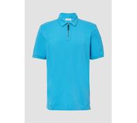 Poloshirt mit Reißverschluss und Ärmeltasche M türkis 2163497.6259.M