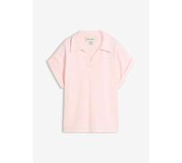 Poloshirt mit Seidenanteil weit geschnitten 36/38 (S)
