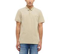 Poloshirt MUSTANG "MUPalco", Herren, Gr. M, grün, meliert, Piqué, Obermaterial: 100% Baumwolle, meliert, normal normal, ohne Ausschnitt, Shirts, Piqué Qualität (32707348-M) grün, meliert