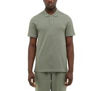Poloshirt MUSTANG "PACO", Herren, Gr. L, grün (agave grün), Jersey, Obermaterial: 100% Baumwolle, casual, normal normal, ohne Ausschnitt, Kurzarm, Shirts (20586841-L) agave grün