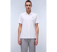 Poloshirt NAPAPIJRI "EALIS SS SUM", Herren, Gr. L, weiß (hellweiß), Jersey, Obermaterial: 100% Baumwolle, hüftlang, Shirts (63710118-L) hellweiß