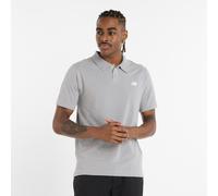 NEW BALANCE Herren Shirt Cotton Pique Polo L ATHLETIC GREY (MT51519AG)