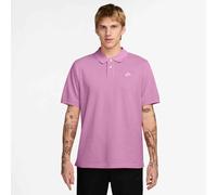 Poloshirt NIKE SPORTSWEAR "M NK CLUB SS POLO PIQUE", Herren, Gr. 3XL, lt magenta, w, Jersey, Obermaterial: 100% Baumwolle, normal, Rundhals, Shirts, gerade Passform, kurze Ärmel, 2-Knopf-Kragen, sport