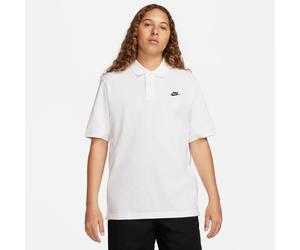 Poloshirt NIKE SPORTSWEAR "M NK CLUB SS POLO PIQUE", Herren, Gr. 3XL, weiß, schwarz, Jersey, Obermaterial: 100% Baumwolle, normal, Rundhals, Shirts, gerade Passform, kurze Ärmel, für den aktiven Allta