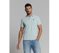 Poloshirt NO EXCESS "No Excess Poloshirt Polo Pique Garment Dyed", Herren, Gr. XXL, blau (pastellblau), 95% Baumwolle, 5% elasthan, Shirts Poloshirt (27394118-XXL)