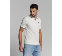 Poloshirt NO EXCESS "No Excess Poloshirt Polo Pique Garment Dyed", Herren, Gr. XXL, weiß, 95% Baumwolle, 5% elasthan, Shirts Poloshirt (65348420-XXL)