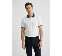 OLYMP Herren Polo-Shirt Kurzarm Casual.Wirk,Pikee,984 Casual Circular Knit Regular fit,99 Weiss 00,L