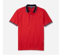 OLYMP Polo-Shirts Herren Regular Fit Kurzarm rot, M