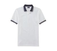 OLYMP Casual Regular Fit Poloshirt Kurzarm weiss