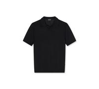 Poloshirt OLYMP "OLYMP Casual Strick", Damen, Gr. L, schwarz, 50% Baumwolle, 50% Lyocell, Shirts (75080717-L) schwarz