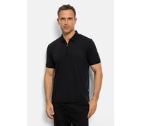 Poloshirt OLYMP "OLYMP Casual Wirk", Herren, Gr. S, schwarz, 100% Baumwolle, Shirts (39579036-S) schwarz