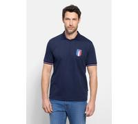 Poloshirt OLYMP "OLYMP Casual Wirk", Herren, Gr. XL, marine, 55% Baumwolle, 45% Polyester, Shirts (50524321-XL) marine