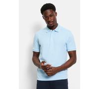 OLYMP Poloshirt Wirk Casual – Kurzarm, Regular Fit, Interlock (51% Baumwolle/49% Polyester) Blau M