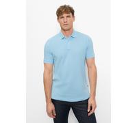 OLYMP Poloshirt Casual – Herren, Piqué, 100% Baumwolle, blau (bleu), Größe S