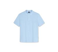 Poloshirt OLYMP "OLYMP Casual Wirk", Herren, Gr. XXL, bleu, 95% Leinen, 5% Elasthan, Shirts (62085643-XXL) bleu