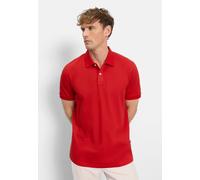 OLYMP Poloshirt „Casual“ – Herren, Piqué, 100% Baumwolle, Rot, XXL