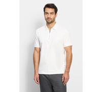 OLYMP Casual Wirk Poloshirt Herren, Weiß, Kurzarm, XXL (54036201XXL)