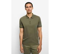 OLYMP Casual Relaxed Fit Poloshirt Kurzarm oliv