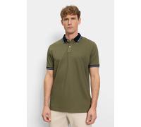 OLYMP Poloshirt Casual – Regular Fit, Kurzarm, Baumwoll-Piqué, Grün, XL