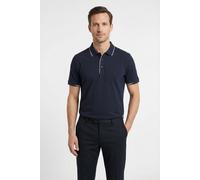 Poloshirt OLYMP "OLYMP Wirk Casual - Polo", Herren, Gr. XXL, blau (marine), Jersey, Obermaterial: 51% Baumwolle, 49% Polyester, casual, regular fit, Kurzarm, Shirts (54945558-XXL) marine