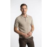 Poloshirt OLYMP "OLYMP Casual Strick", Herren, Gr. S, natur, 84% Baumwolle, 16% Polyamid, Shirts (94008544-S) natur