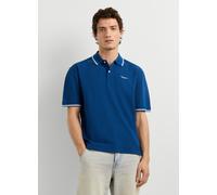 Poloshirt PEPE JEANS "MATTHEW", Herren, Gr. XL, ink blau, Piqué, Obermaterial: 100% Baumwolle, unifarben mit Farbeinsätzen, regular fit hüftbedeckend, Rippbündchen, Shirts, aus Baumwoll-Piqué (6771706
