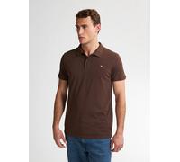Poloshirt PETROL INDUSTRIES, Herren, Gr. L, braun (mud), Jersey, Obermaterial: 100% Baumwolle, regular fit taillenbedeckt, ohne Ausschnitt, Shirts, mit Logo Stickerei (43395912-L) mud
