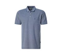 Poloshirt PIERRE CARDIN, Herren, Gr. 6XL, blau (navy peony), Piqué, Obermaterial: 100% Baumwolle, Shirts Poloshirt (87047615-6XL)