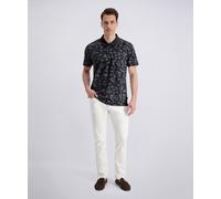 Poloshirt PIERRE CARDIN "Polo piqué alloverprint", Herren, Gr. XL, salute, Piqué, Obermaterial: 100% Baumwolle, bedruckt, geblümt, gemustert, hüftbedeckend, Shirts, mit floralem Allover-Print, Piqué (