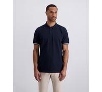 Poloshirt PIERRE CARDIN "Poloshirt uni pique", Herren, Gr. XXL, salute, Piqué, Obermaterial: 96% Baumwolle, 4% Elasthan, kontrastfarbene Details, regular fit normal, ohne Ausschnitt, kontrastfarben, S