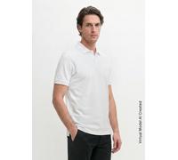 Marc O'Polo Poloshirt aus Baumwolle in Weiss, Größe L