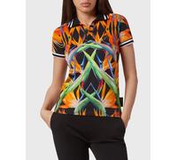 PLEIN SPORT Damen Polo W Poloshirt (PP2903) XS Schwarz