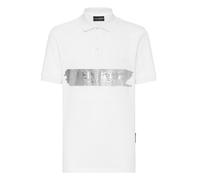 PLEIN SPORT Herren Polo M Poloshirt XL Wei?