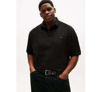 Poloshirt "Plus 1985", Herren, Gr. 4XL, schwarz, Piqué, Obermaterial: 96% Baumwolle, 4% Elasthan, TOMMY HILFIGER BIG & TALL, regular fit, Shirts, Große Größen, Pique, regular fit (57164851-4XL) schwar
