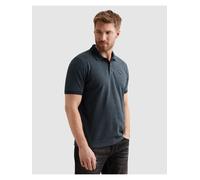 Poloshirt PME LEGEND, Herren, Gr. L, sargasso sea, Piqué, Obermaterial: 99% Baumwolle, 1% Polyester, gestreift, regular fit normal, ohne Ausschnitt, Shirts, mit Logo Stickerei (42825947-L) sargasso se