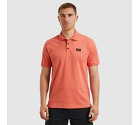 Poloshirt PME LEGEND, Herren, Gr. M, beige (porcelain), Web, Obermaterial: 95% Baumwolle, 5% Elasthan, unifarben, normal hüftbedeckend, Rundhals, Shirts, mit Logostickerei (45537125-M) porcelain