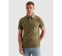 Poloshirt PME LEGEND "Short sleeve polo pique garment dyed", Herren, Gr. 3XL, dusky grün, Piqué, Obermaterial: 100% Baumwolle, normal normal, ohne Ausschnitt, Rippbündchen, Shirts, Piqué aus trageange