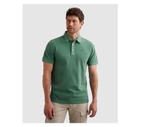 Poloshirt PME LEGEND "Short sleeve polo pique garment dyed", Herren, Gr. XXL, grün (deep sea), Jersey, Obermaterial: 100% Baumwolle, bestickt, regular fit normal, ohne Ausschnitt, Shirts, mit Logo Sti