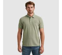 Poloshirt PME LEGEND "Short sleeve polo stretch pique package", Herren, Gr. 5XL, schwarz (shadow), Jersey, Obermaterial: 96% Baumwolle, 4% Elasthan, casual, regular fit taillenbedeckt, Kurzarm, Shirts