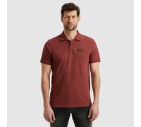 Poloshirt PME LEGEND "Short sleeve polo Trackway", Herren, Gr. S, rosa (spiced apple), Jersey, Obermaterial: 95% Baumwolle, 5% Elasthan, Shirts Poloshirt (88007745-S)