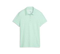 Poloshirt PUMA "CLOUDSPUN Wavey Polo Damen", Damen, Gr. S, grün (mint jelly grün), Obermaterial: 94% Polyester, 6% Elasthan, mehrfarbig, regular fit, Shirts (71562061-S) mint jelly grün