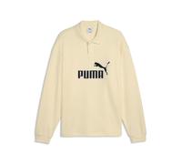 Poloshirt PUMA "Essentials Elevated No. 1 Relaxed Polo Herren", Herren, Gr. XXL, beige (buttercream gelb), Obermaterial: 100% Baumwolle. Ärmelbund: 96% Baumwolle, 4% Elasthan. Kragen: 100% Baumwolle,