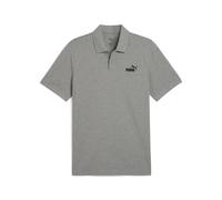 PUMA Essentials No. 1 Logo Pique Poloshirt Herren 03 - medium gray heather L