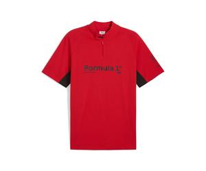 Poloshirt PUMA "F1 75yrs Regular Poloshirt Herren", Herren, Gr. XL, pop rot, Obermaterial: 100% Baumwolle, clean, regular fit, Shirts (87054002-XL) pop rot