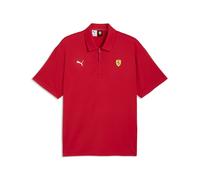 Poloshirt PUMA "Scuderia Ferrari Cloudspun Polo Herren", Herren, Gr. XL, rosso corsa rot, Obermaterial: 94% Polyester, 6% Elasthan, clean, regular fit, Shirts (44615764-XL) rosso corsa rot